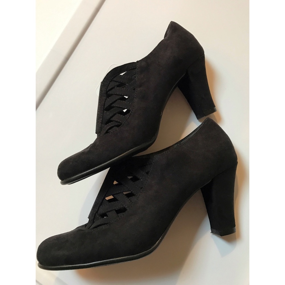 Black Suede Heels